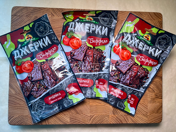 Джерки из индейки "Баффало" 45 гр. в Зеленограде
