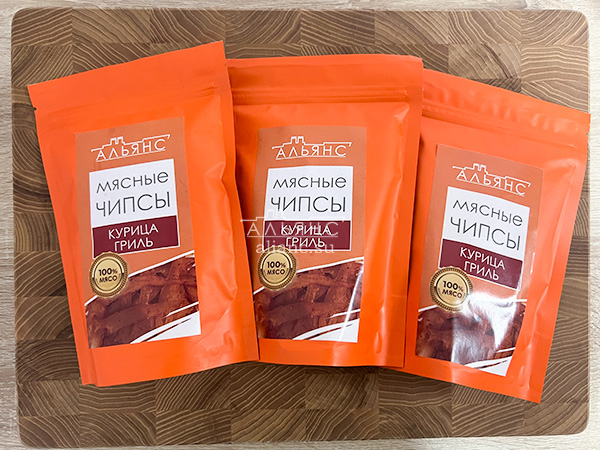 Мясо (АЛЬЯНС) вяленое курица "Гриль" 50 гр. в Зеленограде