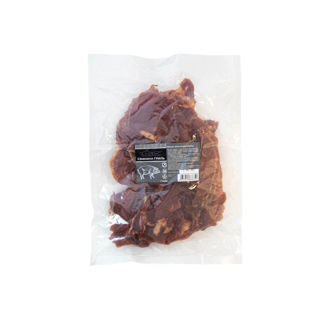 Мясо (АЛЬЯНС) вяленое свинина гриль (500гр) в Зеленограде