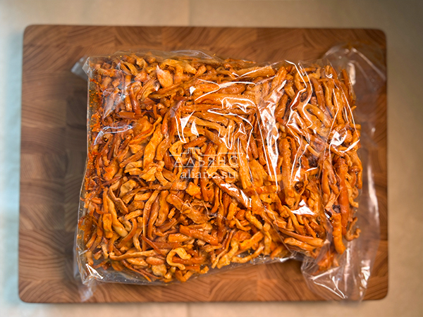 Нитка ЖАРЕНАЯ "Тайский перец" Oktobersnack 1 кг (сырный продукт) в Зеленограде