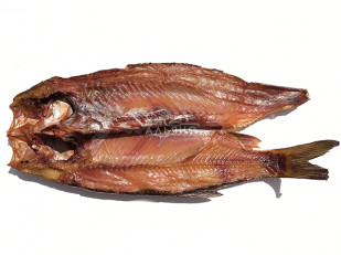 Гренки: Язь (бабочка) холодного копчения