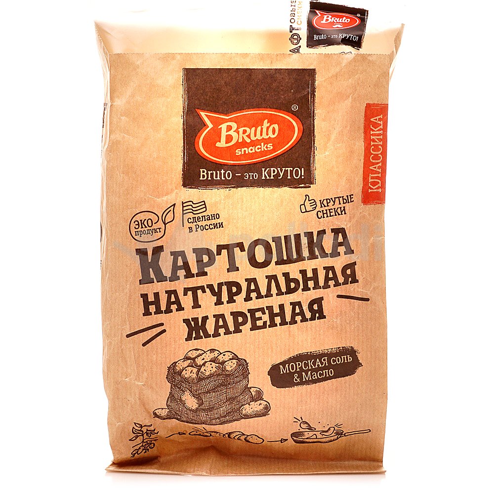 Картофель «Бруто» с солью 70 гр. в Зеленограде